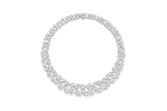 Harry Winston Cluster Diamond Chain - Image 6