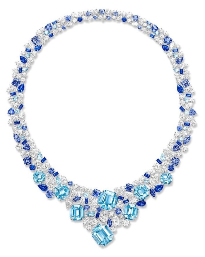 Harry Winston Cascading Diamond Necklace - Image 3