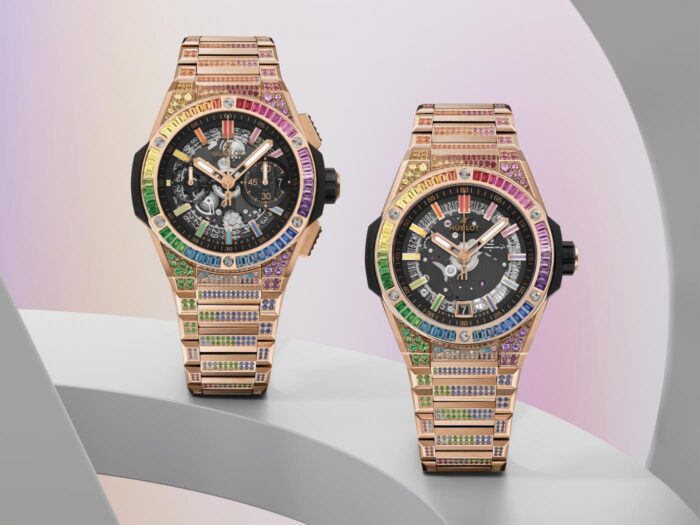 Hublot Big Bang Integrated King Gold Rainbow - Image 4