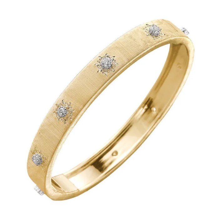Buccellati Macri Diamond Bangle - Image 3