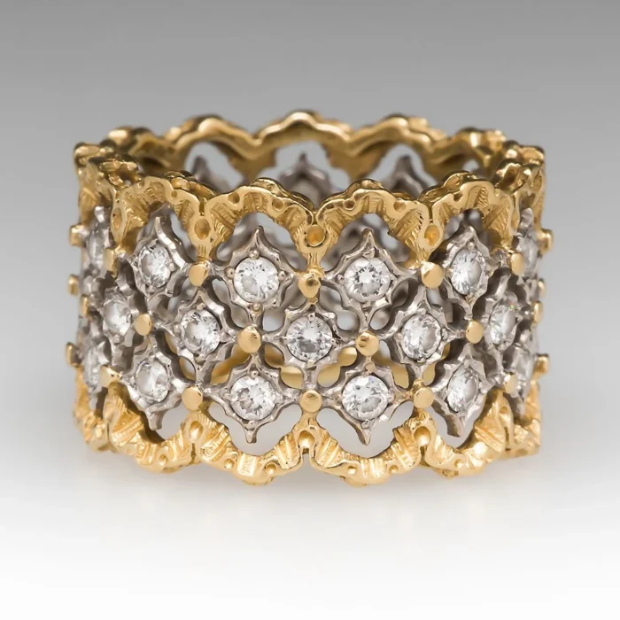 Buccellati Diamond Eternelle Ring - Image 3