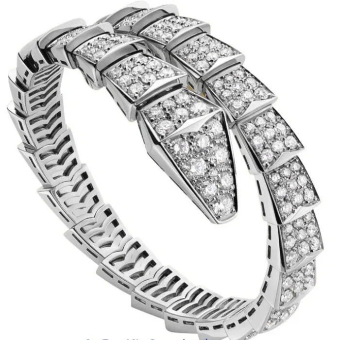 Bulgari Serpenti Diamond Bangle