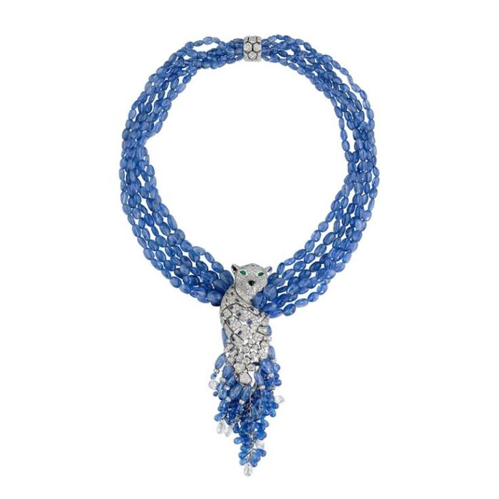 Cartier High Jewelry Panther Head Necklace - Image 5