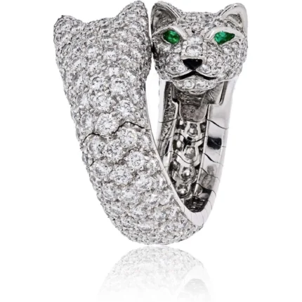 Cartier High Jewelry Panther Ring