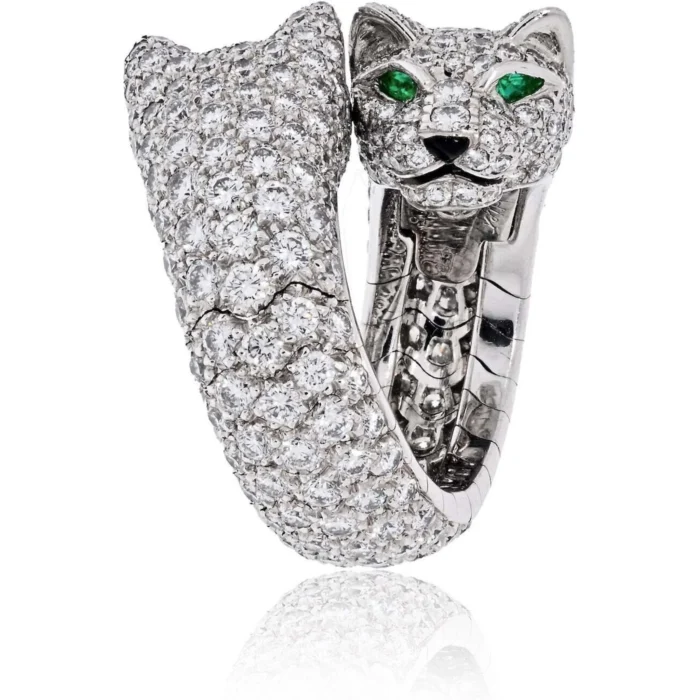 Cartier High Jewelry Panther Ring