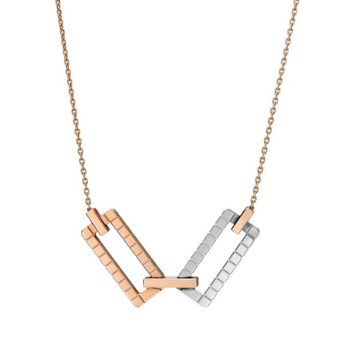 Chopard Ice Cube Diamond Necklace - Image 6