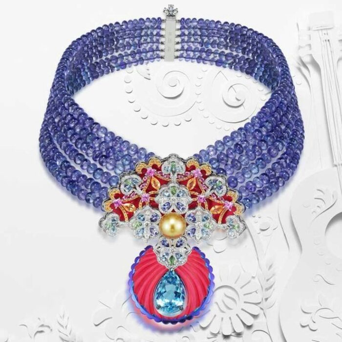 Chopard High Jewelry Sapphire Necklace