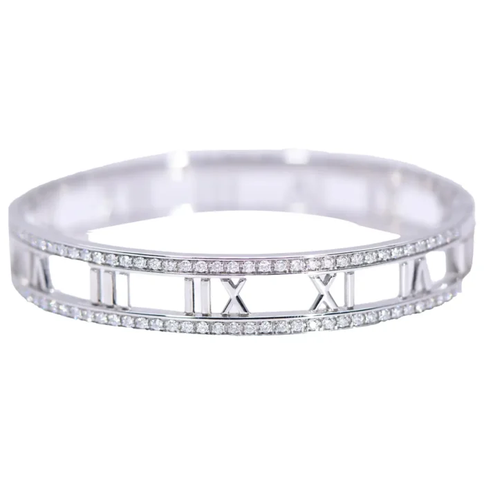 Tiffany & Co. Atlas Diamond Bangle - Image 4