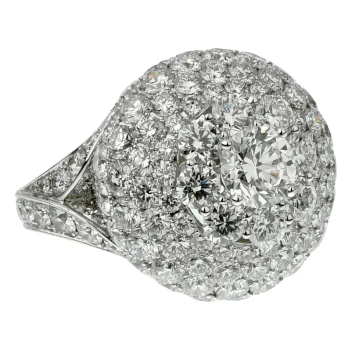Graff Cluster Diamond Ring - Image 5