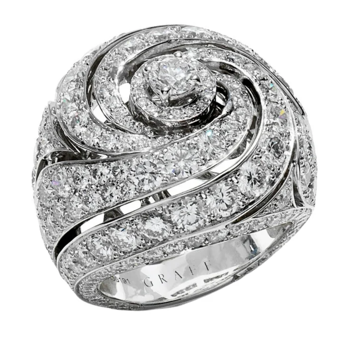Graff Spiral Diamond Ring - Image 4