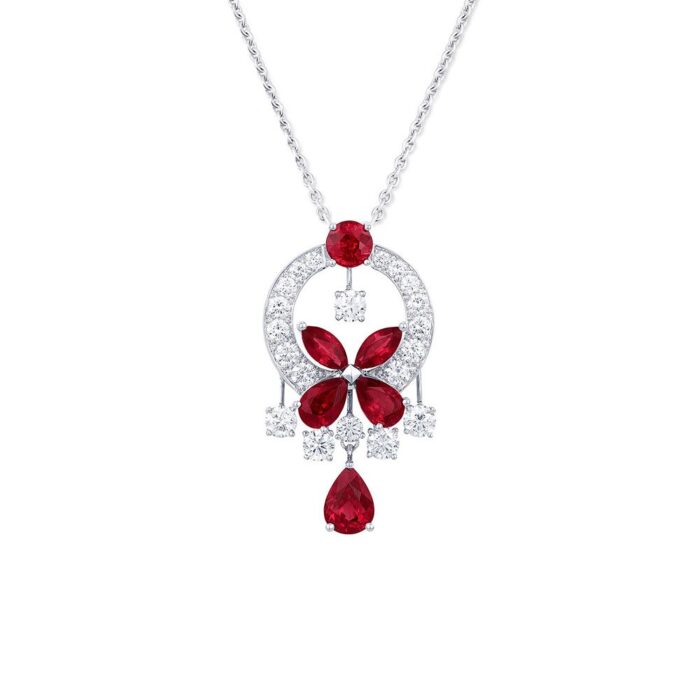 Graff Butterfly Diamond Necklace - Image 3