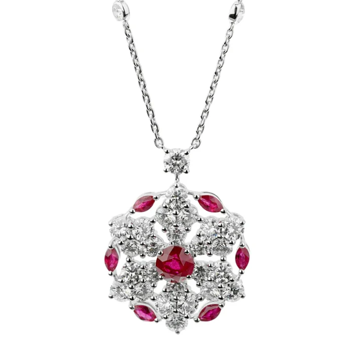 Graff Pink Diamond Drop Necklace - Image 4