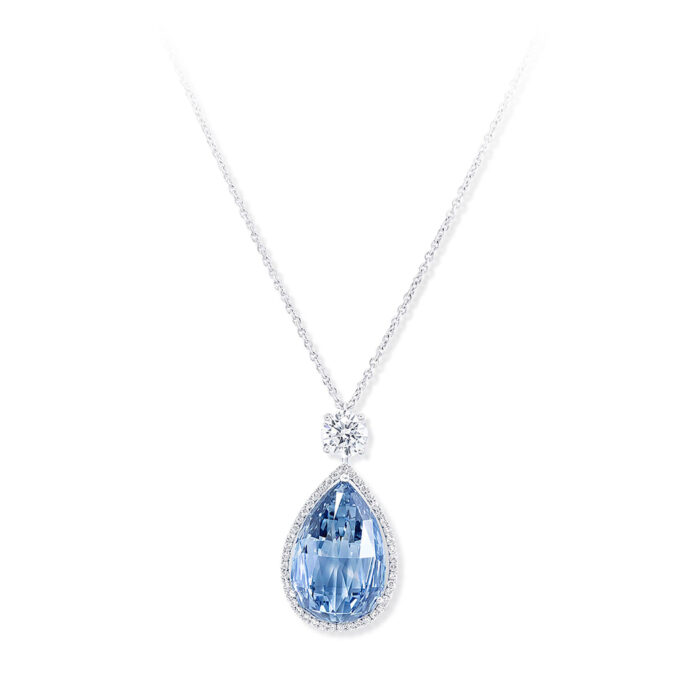 Graff Imperial Blue Diamond Necklace