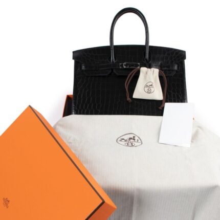 Hermès So Black Alligator Birkin