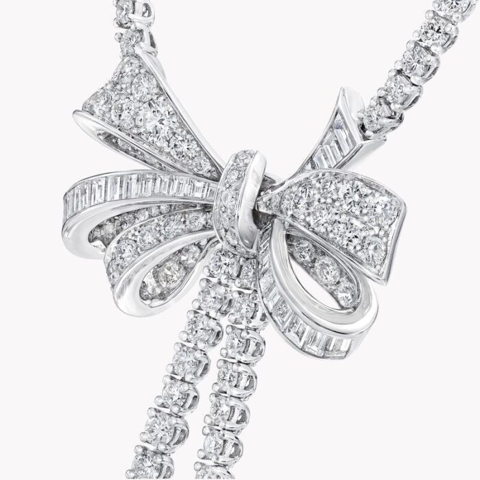 Graff Ribbon Diamond Necklace - Image 4