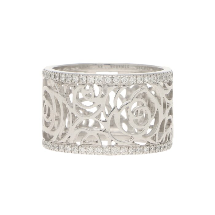 Chanel Camélia Diamond Bangle - Image 3
