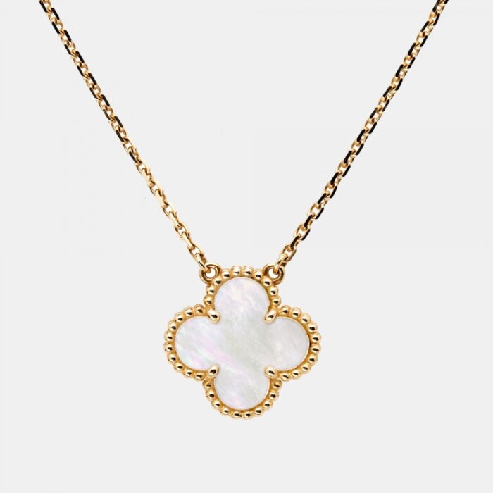 Van Cleef & Arpels Alhambra Diamond Necklace - Image 4
