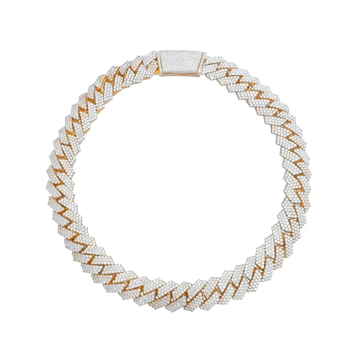 Avianne & Co. Multi-Color Diamond Cuban Chain - Image 4