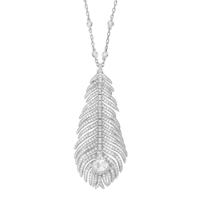 Boucheron Plume de Paon Diamond Necklace - Image 4