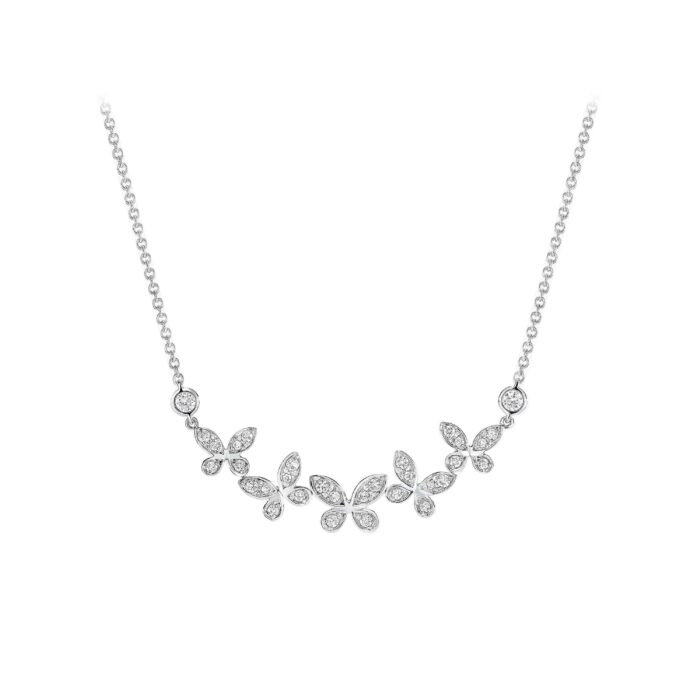 Graff Butterfly Diamond Necklace - Image 8