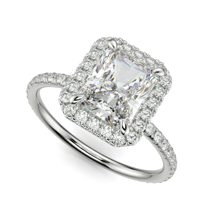 Harry Winston Cushion-Cut Diamond Ring - Image 4