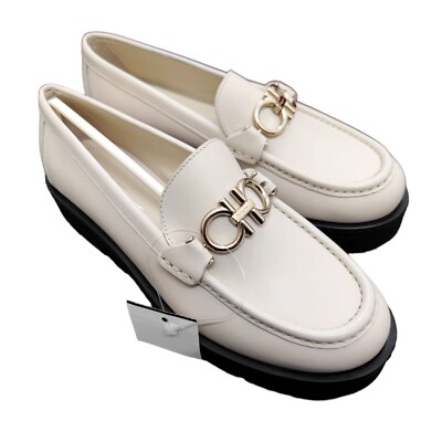 Salvatore Ferragamo Platinum Loafers