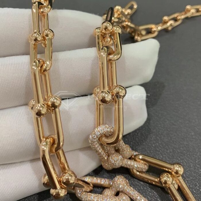 Tiffany & Co. Diamond HardWear Link Necklace