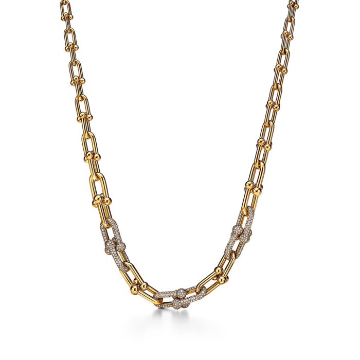 Tiffany & Co. Diamond HardWear Link Necklace - Image 4