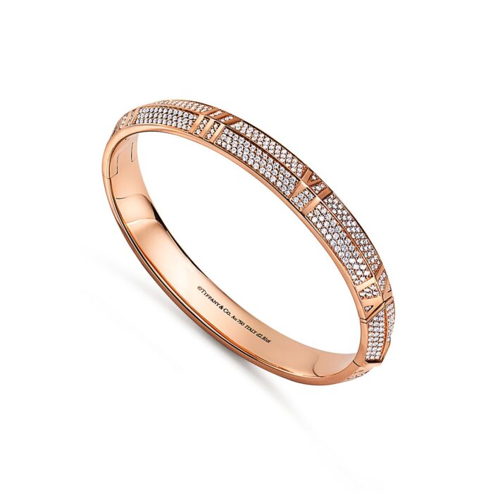 Tiffany & Co. Atlas Diamond Bangle - Image 6