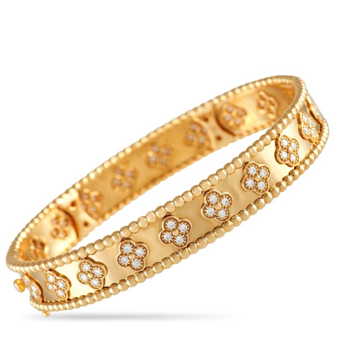 Van Cleef & Arpels Perlée Diamond Bangle - Image 5