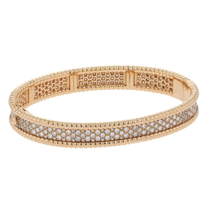 Van Cleef & Arpels Perlée Diamond Bangle - Image 6