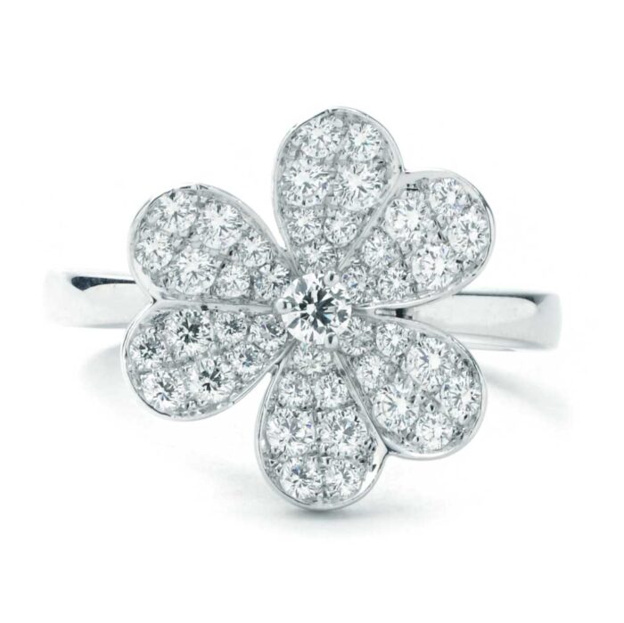 Van Cleef & Arpels Frivole Diamond Ring - Image 5
